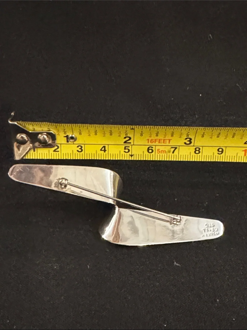 Sterling silver Taxco pin brooch
